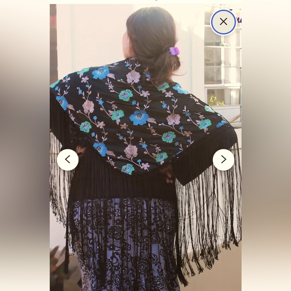 Beautiful Spanish shawl